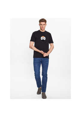 Boss Тишърт 50486205 Черен Regular Fit - Pepit.bg