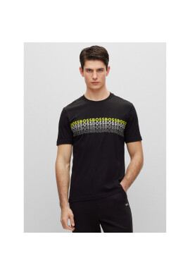 Boss Тишърт 50488785 Черен Regular Fit - Pepit.bg