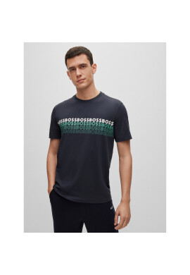 Boss Тишърт 50488785 Тъмносин Regular Fit - Pepit.bg
