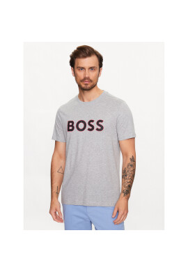 Boss Тишърт 50488793 Сив Regular Fit - Pepit.bg