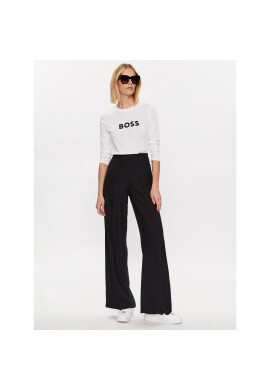 Boss Блуза Logo 50489592 Бял Regular Fit - Pepit.bg