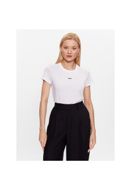 Boss Тишърт 50490018 Бял Slim Fit - Pepit.bg