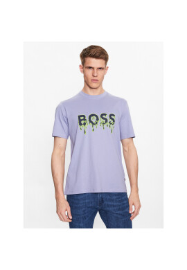 Boss Тишърт Teeart 50491718 Виолетов Relaxed Fit - Pepit.bg