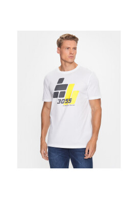 Boss Тишърт 50495700 Бял Regular Fit - Pepit.bg