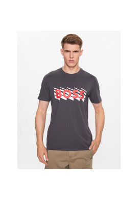 Boss Тишърт 50495719 Сив Regular Fit - Pepit.bg