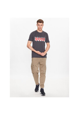 Boss Тишърт 50495719 Сив Regular Fit - Pepit.bg