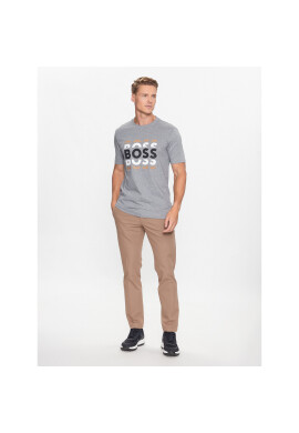 Boss Тишърт 50495735 Сив Regular Fit - Pepit.bg