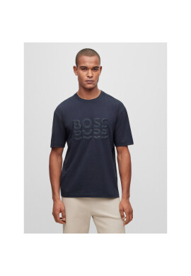 Boss Тишърт 50495876 Тъмносин Regular Fit - Pepit.bg