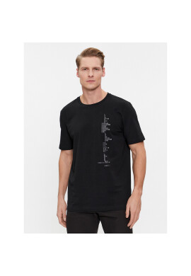 Boss Тишърт 50506340 Черен Regular Fit - Pepit.bg