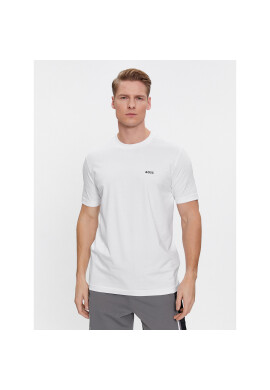 Boss Тишърт 50506373 Бял Regular Fit - Pepit.bg