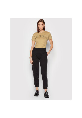 Boss Тишърт C_Elogo_4 50464505 Кафяв Regular Fit - Pepit.bg