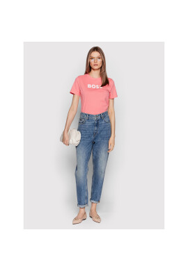 Boss Тишърт C_Elogo_5 50468356 Розов Regular Fit - Pepit.bg