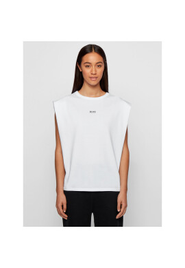 Boss Тишърт C_Elys_Active 50457380 Бял Relaxed Fit - Pepit.bg