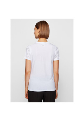 Boss Тишърт C_Esparkle 50446627 Бял Regular Fit - Pepit.bg