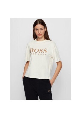 Boss Тишърт C_Evina_Active 50457388 Бежов Relaxed Fit - Pepit.bg