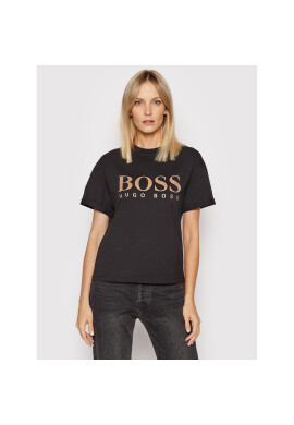 Boss Тишърт C_Evina_Active 50457388 Черен Relaxed Fit - Pepit.bg
