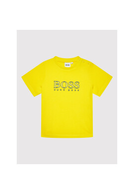 Boss Тишърт J05909 M Жълт Regular Fit - Pepit.bg