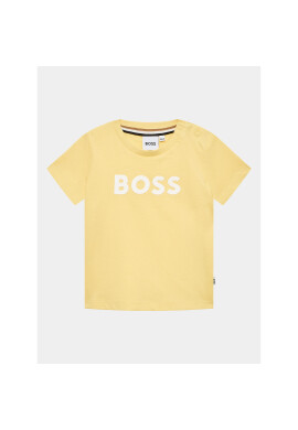 Boss Тишърт J05999 M Жълт Regular Fit - Pepit.bg