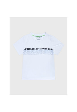 Boss Тишърт J05A03 S Бял Regular Fit - Pepit.bg