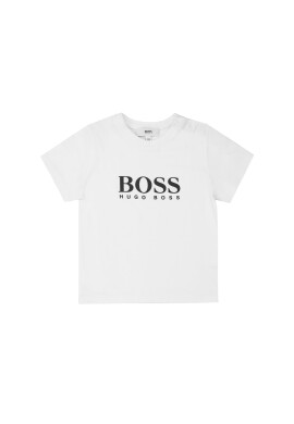 Boss Тишърт J05P07 Бял Regular Fit - Pepit.bg