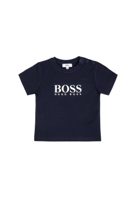 Boss Тишърт J05P07 Тъмносин Regular Fit - Pepit.bg