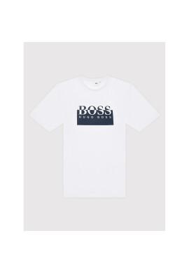 Boss Тишърт J25L54 D Бял Regular Fit - Pepit.bg