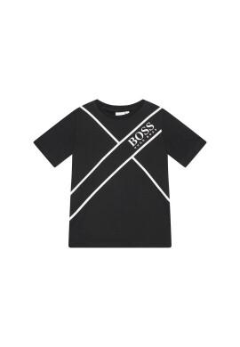 Boss Тишърт J25L71 D Черен Regular Fit - Pepit.bg