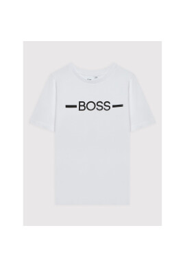 Boss Тишърт J25N29 M Бял Regular Fit - Pepit.bg
