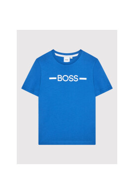 Boss Тишърт J25N29 M Син Regular Fit - Pepit.bg