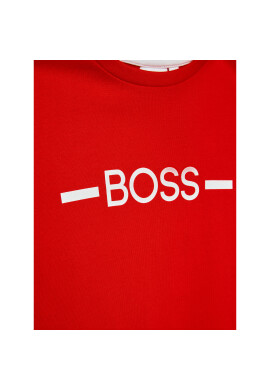 Boss Тишърт J25N29 S Червен Regular Fit - Pepit.bg