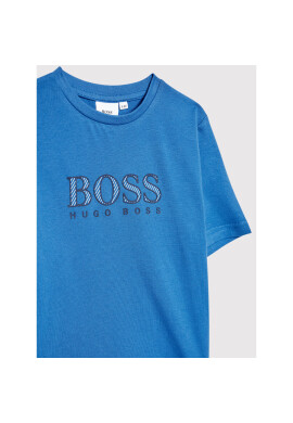 Boss Тишърт J25N30 D Син Regular Fit - Pepit.bg