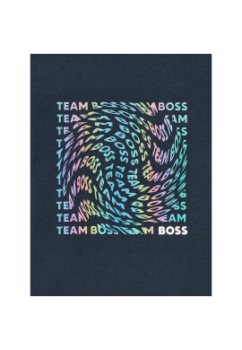 Boss Тишърт J25N34 M Тъмносин Regular Fit - Pepit.bg