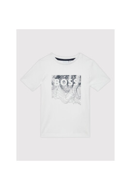 Boss Тишърт J25N35 S Бял Regular Fit - Pepit.bg