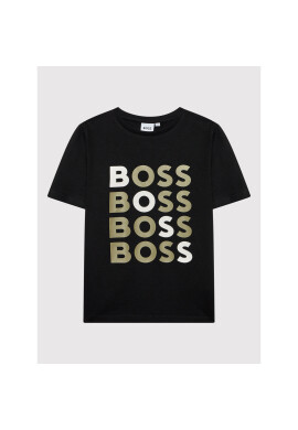 Boss Тишърт J25N37 D Черен Regular Fit - Pepit.bg