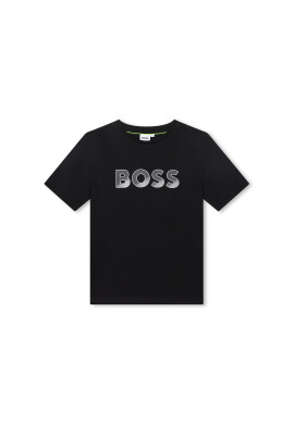 Boss Тишърт J25O03 D Черен Regular Fit - Pepit.bg