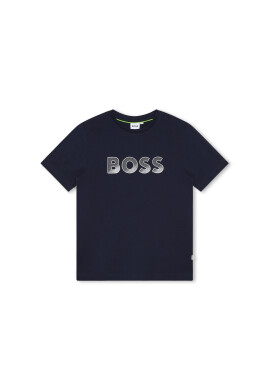 Boss Тишърт J25O03 S Тъмносин Regular Fit - Pepit.bg