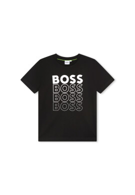 Boss Тишърт J25O05 S Черен Regular Fit - Pepit.bg