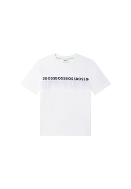 Boss Тишърт J25O06 D Бял Regular Fit - Pepit.bg