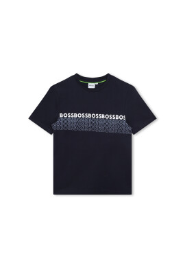 Boss Тишърт J25O06 D Тъмносин Regular Fit - Pepit.bg