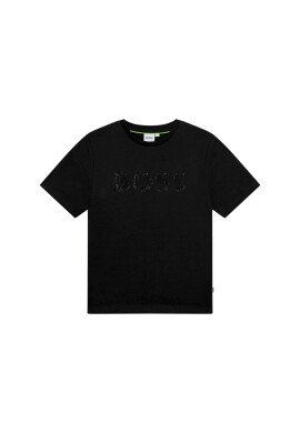 Boss Тишърт J25O20 S Черен Regular Fit - Pepit.bg