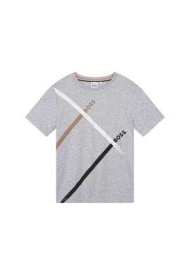 Boss Тишърт J25O62 S Сив Regular Fit - Pepit.bg