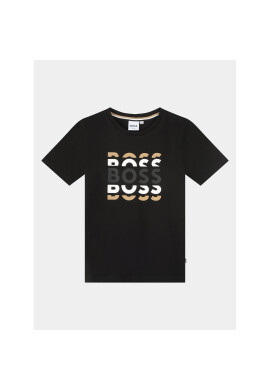 Boss Тишърт J25O72 S Черен Regular Fit - Pepit.bg