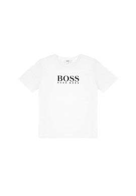Boss Тишърт J25P13 D Бял Regular Fit - Pepit.bg