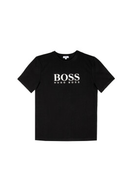 Boss Тишърт J25P13 D Черен Regular Fit - Pepit.bg