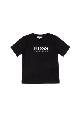 Boss Тишърт J25P13 M Черен Regular Fit - Pepit.bg