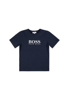 Boss Тишърт J25P13 M Тъмносин Regular Fit - Pepit.bg