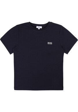 Boss Тишърт J25P14 M Тъмносин Regular Fit - Pepit.bg