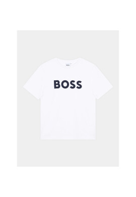 Boss Тишърт J25P24 S Бял Regular Fit - Pepit.bg