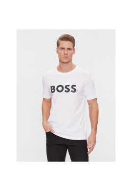 Boss Тишърт Mirror 1 50506363 Бял Regular Fit - Pepit.bg