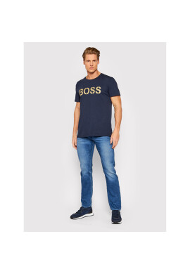 Boss Тишърт Special 50442391 Тъмносин Regular Fit - Pepit.bg